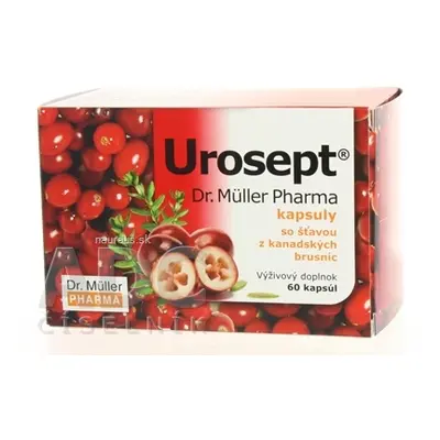 Dr. Müller Pharma s.r.o. Dr. Müller Urosept tobolky cps (se šťávou z brusinek) 1x60 ks