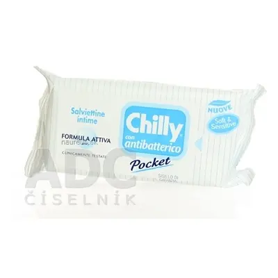 SILCEP Chilly Antibacterial ubrousky 1x12 ks 12 ks