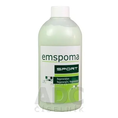 JUTTA s.r.o. EMSPOMA Regenerační "Z" - zelená masážní emulze 1x500 ml 500 ml