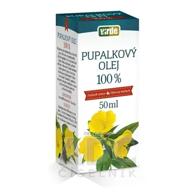 VIRDE spol. s r.o. Virde pupalkového oleje 100% 1x50 ml 50 ml