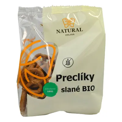 Natural Jihlava Preclíky slané BIO bez lepku - Natural 80g 1 ks