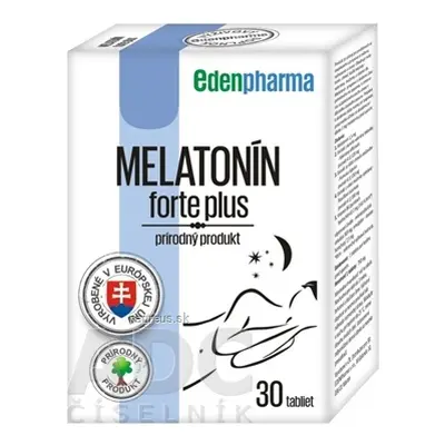 EDENPharma, s.r.o. EDENPharma MELATONÍN forte plus tbl 1x30 ks 30 ks