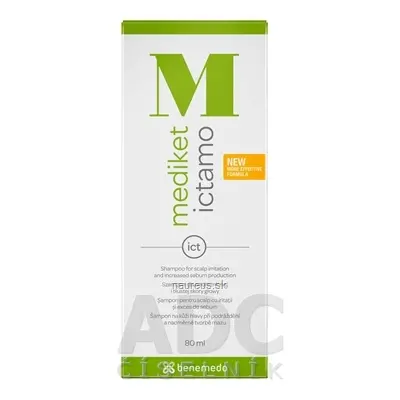 Benemedo GmbH Mediket Ictamo šampon 1x80 ml 80 ml