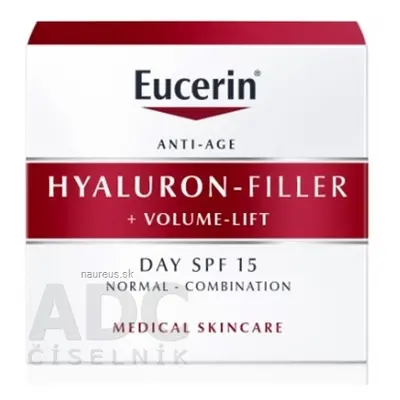 BEIERSDORF AG Eucerin HYALURON-FILLER + Volume-Lift Denní krém Anti-Age, pro normální pleť 1x50 