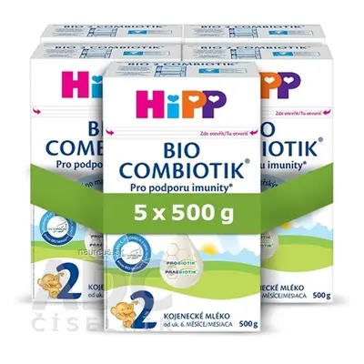 Hipp Beteiligungs AG HiPP 2 BIO COMBIOTIK následná mléčná kojenecká výživa (od ukonč. 6. měsíce)