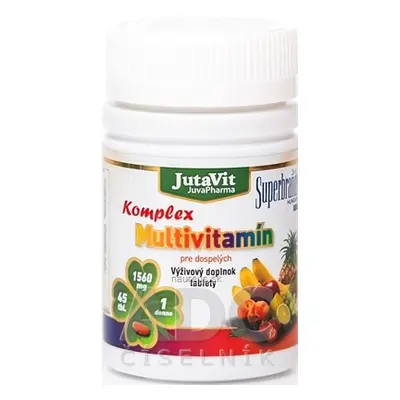 JuvaPharma Kft. JutaVit Multivitamin Komplex pro dospělé tbl 1x45 ks 45 ks