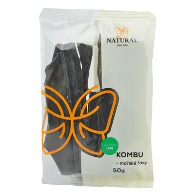 Natural Jihlava Mořské řasy Kombu - Natural 50g 1 ks