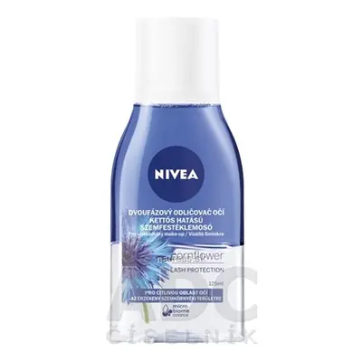 BEIERSDORF AG NIVEA Dvoufázový ODLIČOVAČ očí Cornflower pro citlivou oblast očních partií 1x125 