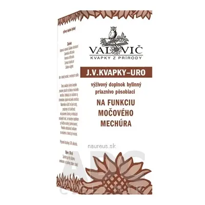 VALOVIČ, s.r.o. JV KAPKY - URO na funkci močového měchýře 1x50 ml 50 ml