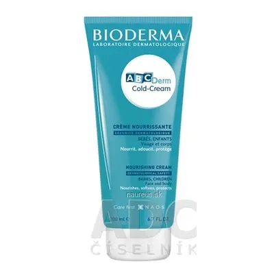 LABORATOIRE BIODERMA BIODERMA ABCDerm Cold Cream (V2) výživný tělový krém (inov.2019) 1x200 ml 2