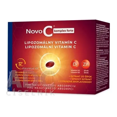 PP MANAGEMENT KFT. Nově C komplex forte lipozomálního VITAMIN C měkké cps, s vitaminem D3, zinke