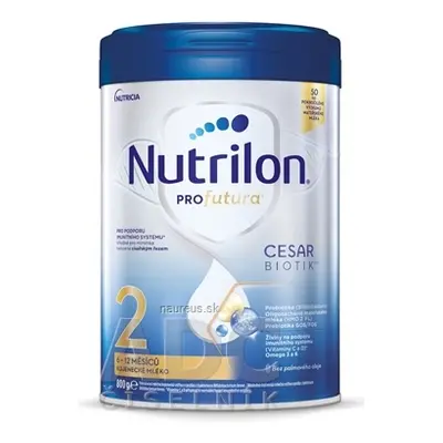 Nutricia Cuijk B.V. Nutrilon 2 Profutura CESARBIOTIK následná kojenecká výživa (6-12 měsíců) 1x8