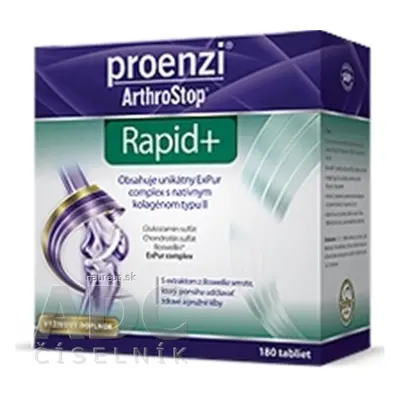 Proenzi s.r.o. Proenzi ArthroStop Rapid + tbl 1x180 ks