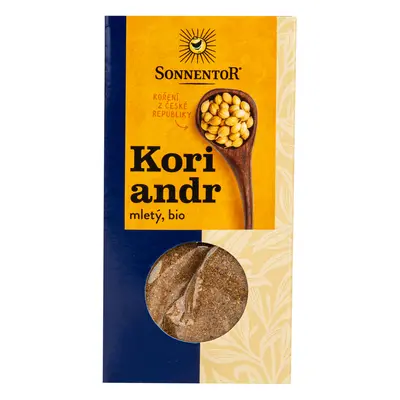 SONNENTOR Koriandr mletý 40 g BIO SONNENTOR