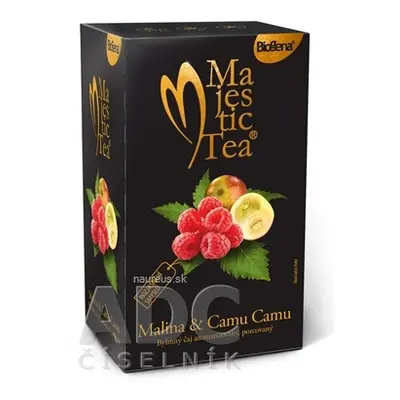 BIOGENA CB spol. s r.o. Biogena Majestic Tea Malina & Camu Camu bylinný čaj 20x2,5 g (50 g) 20 k