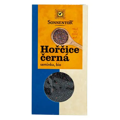 SONNENTOR Hořčice černá 80 g BIO SONNENTOR