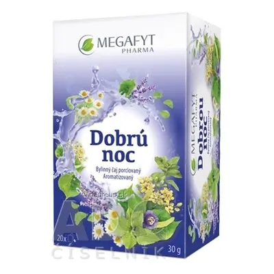 Megafyt Pharma s.r.o. MEGAFYT Dobrou noc bylinný čaj 20x1,5 g (30 g)