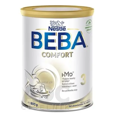 Nestlé France BEBA COMFORT 3 HM-O mléčná výživa pro batolata (od ukonč. 12 měsíců) 1x800 g 800 g