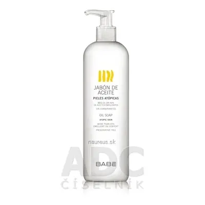 BABÉ LABORATORIOS Babe TĚLO OMEGA SPRCHOVÝ GEL olejový gel (Oil soap, atopic skin) 1x500 ml 500 