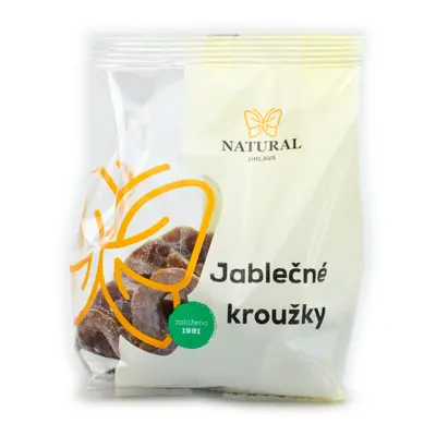 Natural Jihlava Jablečné kroužky bez lepku - Natural 150g 25 ks