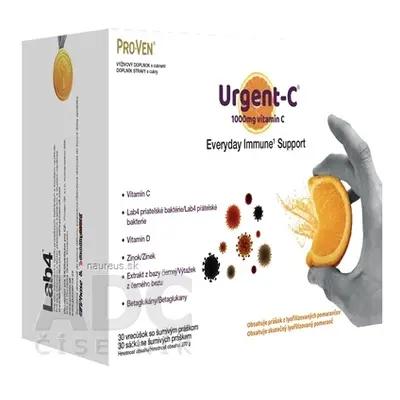 Cultech Limited Pro-Ven Urgent-C Everyday Immune Support sáčky se šumivým práškem 1x30 ks