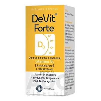 EmergoPharm Sp. z o.o. Devátá Forte kapky 1x22 ml 20 ml