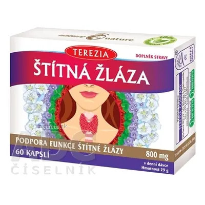 TEREZIA COMPANY s.r.o. TEREZIA štítné žlázy cps 1x60 ks