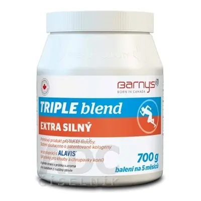 BioPol GN s.r.o. div. Pharma United Ltd. (CAN) Barnys TRIPLE blend EXTRA SILNÝ prášek, s aroma a