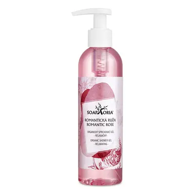 SOAPHORIA Romantická růže - organický sprchový gel 250 ml