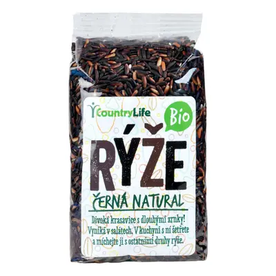 Country Life Rýže černá natural 500 g BIO 500g