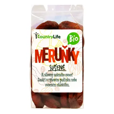 Country Life Meruňky sušené 200 g BIO 200 g