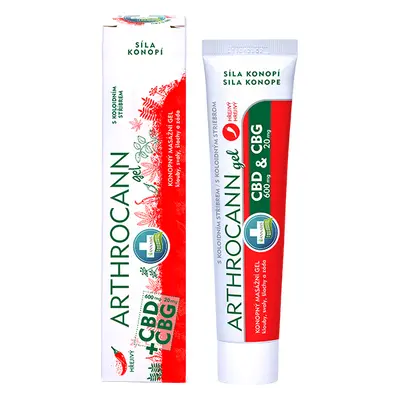 Annabis GEL Arthrocann CBD+CBG hřejivý 75ml 75ml