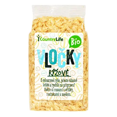 Country Life Vločky rýžové 250 g BIO 250 g