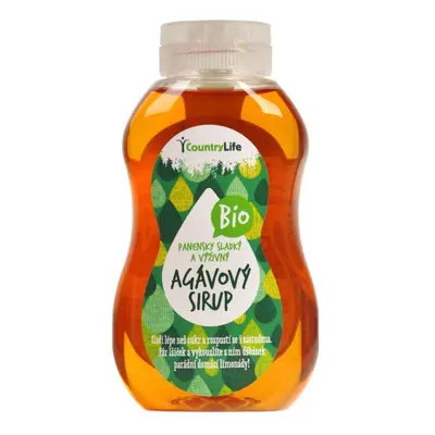 Country Life Sirup agávový BIO 250 ml 250 ml