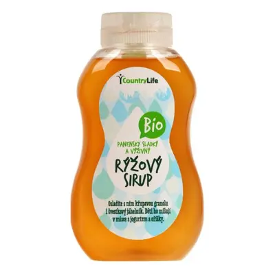 Country Life Sirup rýžový 350 g BIO 250 ml