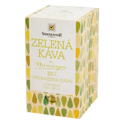 SONNENTOR Káva zelená 54 g BIO SONNENTOR