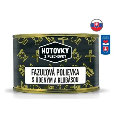 ETS Group s. r. o. POLÉVKA fazolová s uzeným 400ml 400ml