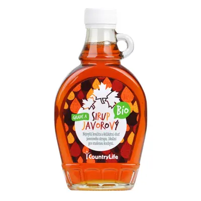 Country Life Sirup javorový Grade A 250 ml BIO 250 ml