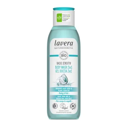 Lavera Basis sensitiv sprchový gel na tělo a vlasy 2v1 250 ml 250 ml