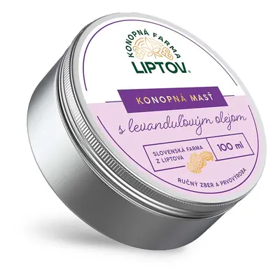 Konopná farma Liptov Konopná mast levandule premium 100 ml-1 50