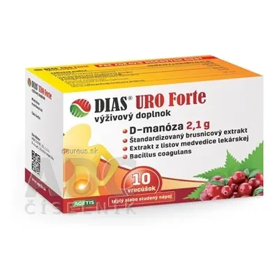 MEDOCHEMIE LTD. DIAS URO Forte prášek v sáčcích 1x10 ks 10 ks