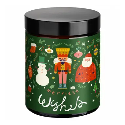 SOAPHORIA Merriest Wishes - limitovaná zdravá eko sójová svíčka ve skle 210 ml