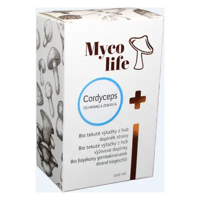 Mycolife MYCOLIFE-Cordyceps - 100 ml - Navenek vypadá podivně, ale je strážcem zdraví 100 ml