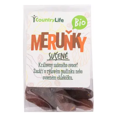 Country Life Marhule sušené 100 g BIO 100 g