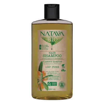 NATAVA Šampon Rakytník - revitalizace a výživa vlasů 250ml