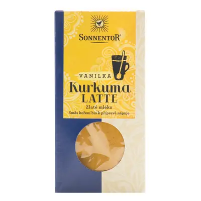 SONNENTOR Kurkuma latte vanilka 60 g BIO SONNENTOR