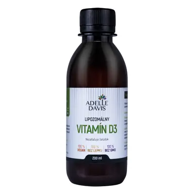 Adelle Davis Adelle Davis - Lipozomální vitamín D3, 200ml 200 ml