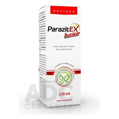 Salutem Pharma s.r.o. ParazitEx Junior sirup 1x150 ml 150 ml