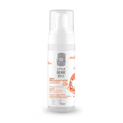 Natura Siberica Little siberica - organická certifikovaná pěna na koupání pro novorozence 160 ml