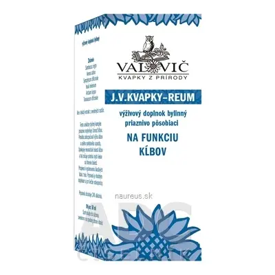 VALOVIČ, s.r.o. JV KAPKY - revma na funkci kloubů 1x50 ml 50ml